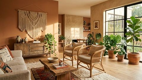 Boho style example