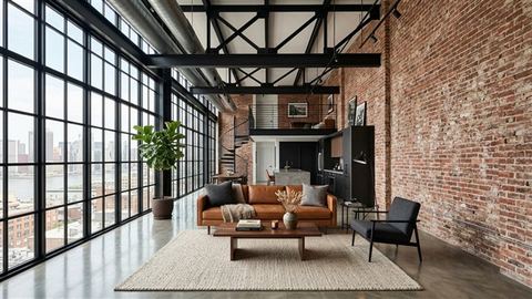 Industrial loft style example
