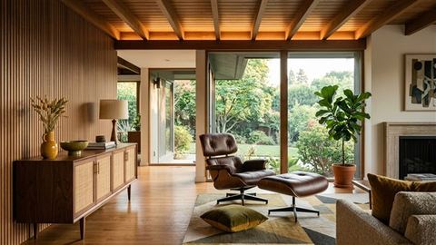 Mid-century modern style example