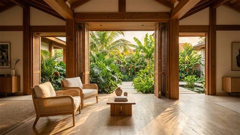 Tropical modern style example