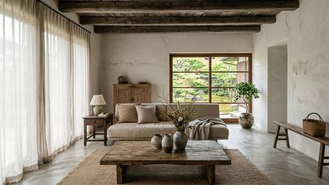 Wabi-sabi style example
